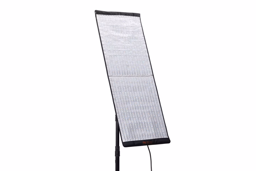 Falcon Eyes 200W RX-736 RGB 2000K~9999K 121x46cm Colour Temperature Portable LED Video Light Lamp Flexible Rollable Collapsible Cloth Studio Lighting Panel