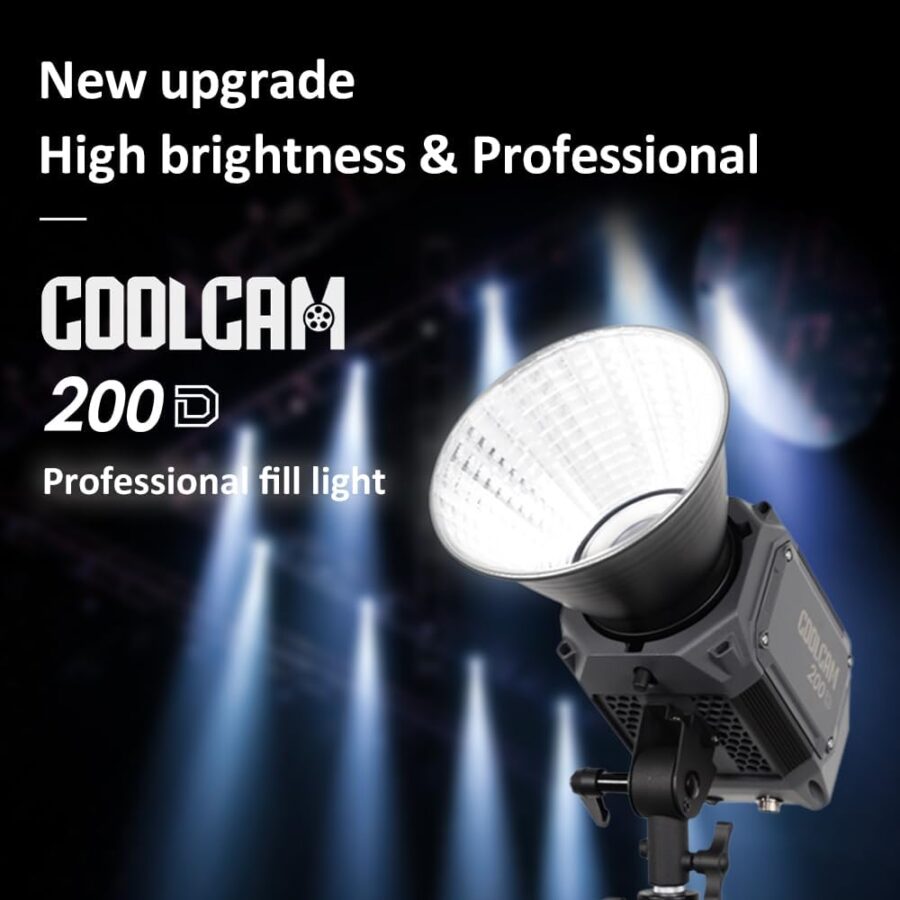 LS Coolcam 200D Bi-Colour LED Continuous Video Light