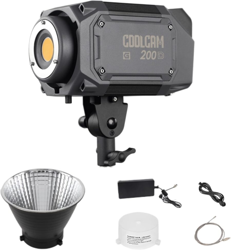 LS Coolcam 200D Bi-Colour LED Continuous Video Light