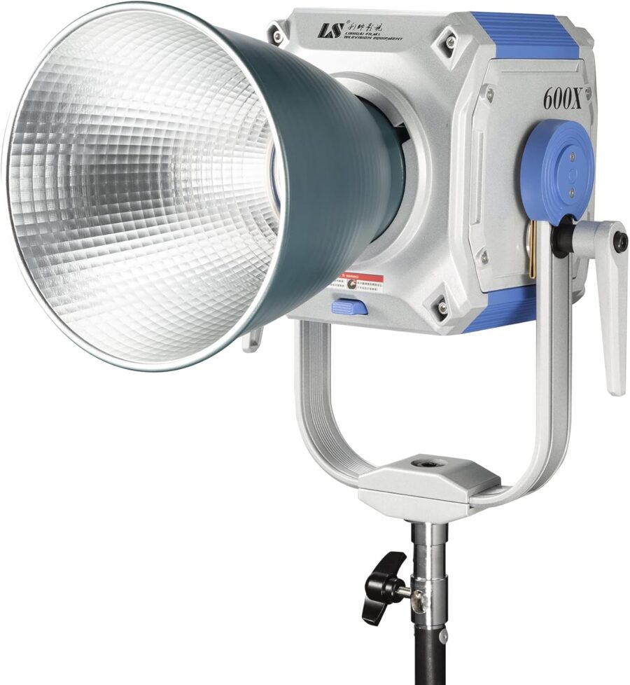 Photography Video Light LS Focus 500W 600X Bi-Color 2700K-6500K LED Monolight High Brightness for Studio and Video Lighting