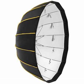 Collapsible 42in 105cm White Beauty Dish Softbox with Bowens Mount for Studio Strobe Flash