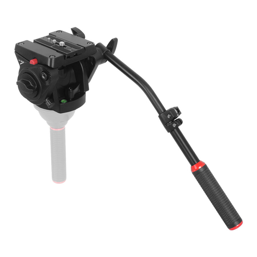 Kingjoy VT-3500 heavy-duty aluminum tripod with VT-3530 fluid head-3 section 78in 5.8kg