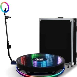360 Photo Booth PRO 100cm AUTOMATIC Infinity Mirror 360 camera booth 360 video booth