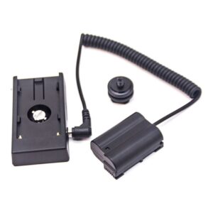 Nikon EN EL15 Full Decoding Dummy Battery plus NP F970 Plate
