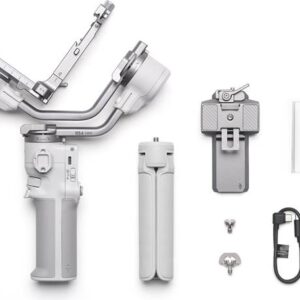 DJI RS 4 Mini Compact handheld gimbal mount for DSLRs mirrorless cameras and smartphones