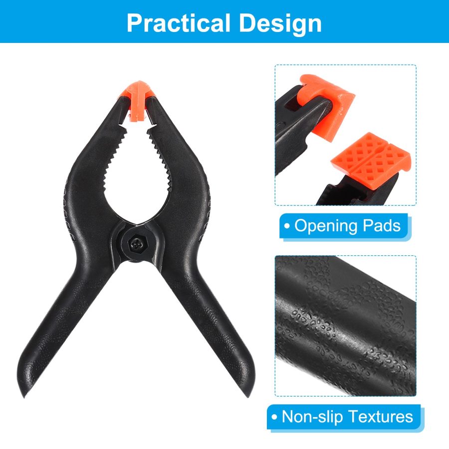 Strong 6 inch Plastic Spring Clamp