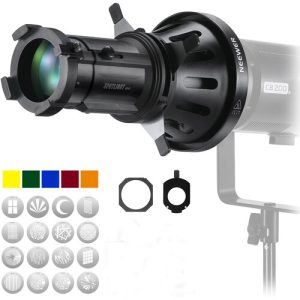 NEEWER Spotlight Snoot with 20° Projection Lens LS -39