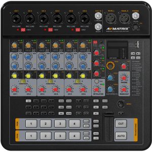 AVMATRIX SHARK S4M 4-Channel HDMI/SDI Audio and Video Switcher