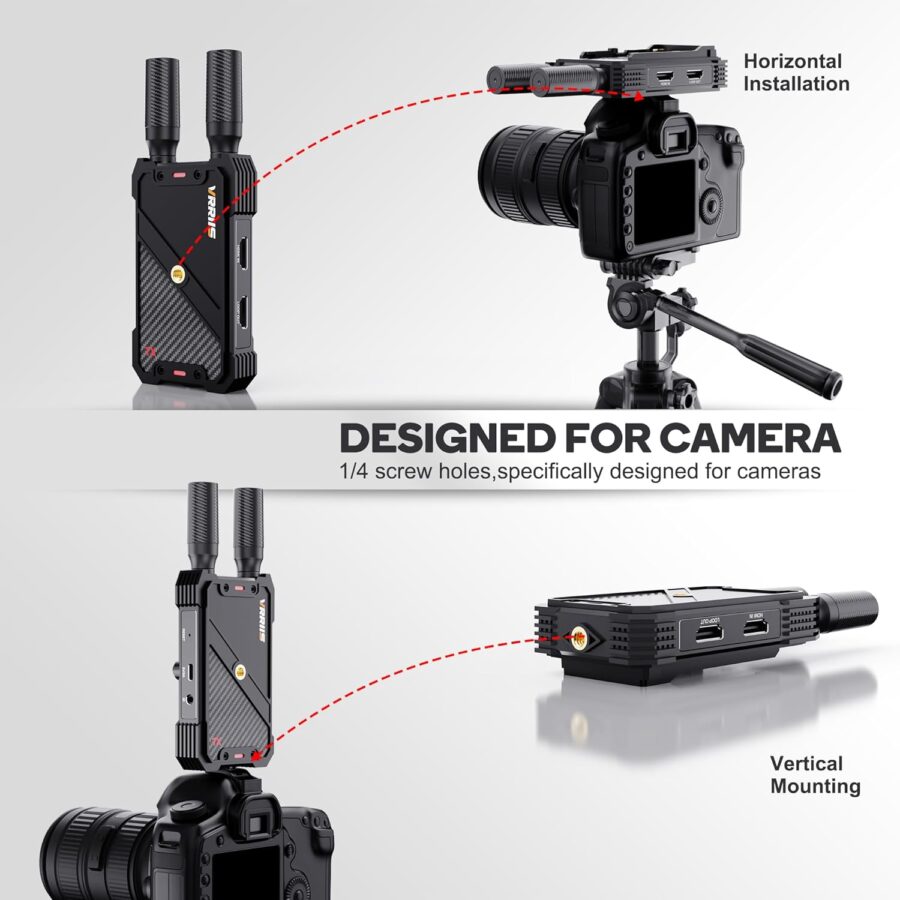 VRRIIS Wireless HDMI Extender with IR Remote Control