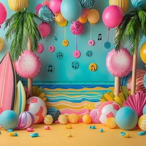Tropical-Themed Party Backdrop in Nairobi