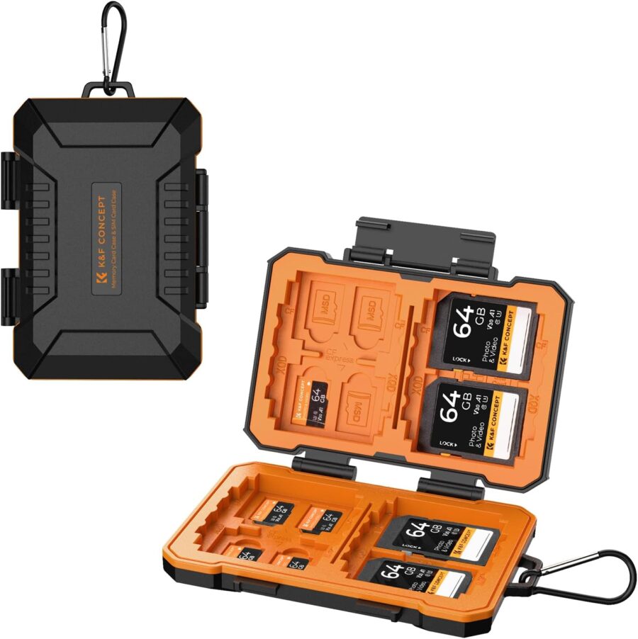 K&F Concept Memory Card Case with 25 Slots