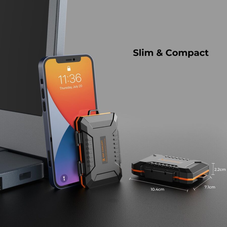 K&F Concept Memory Card Case with 25 Slots