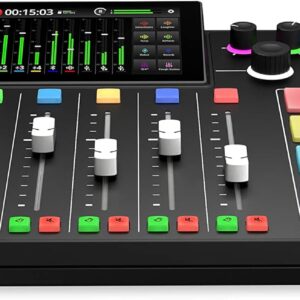 RØDE RØDECaster Pro II All-in-One Production Solution for Podcasting in Nairobi, Streaming, Music Production and Content Creation,Black.