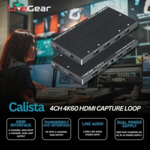 LiveGear Calista HDMI capture card Kenya