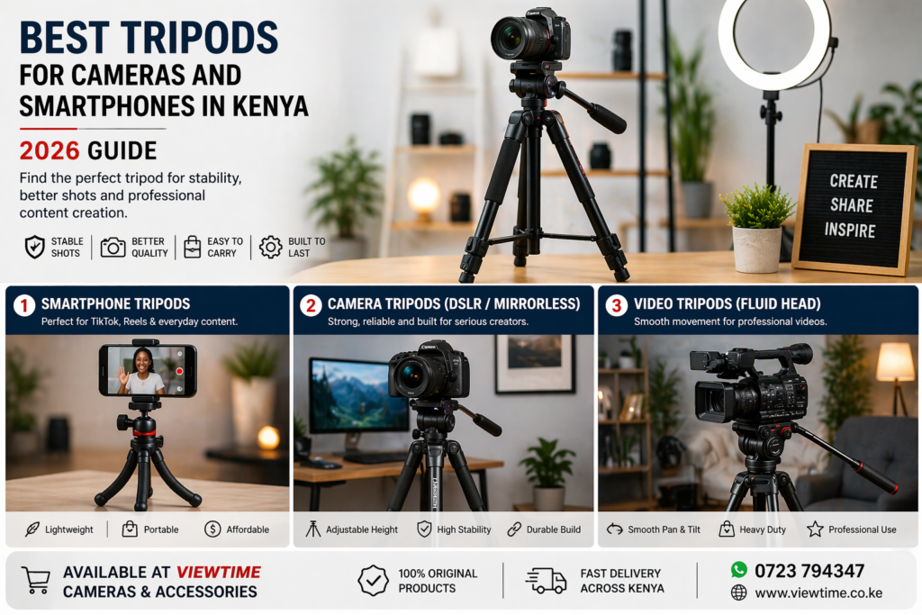 Best tripods in Kenya