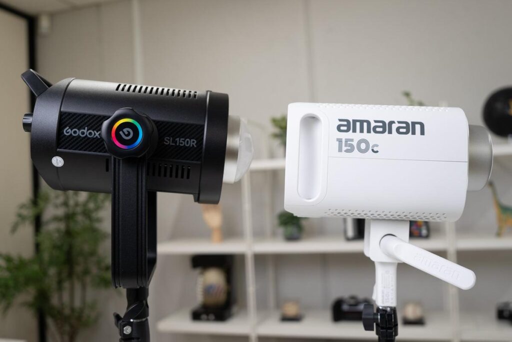 Godox vs Amaran lights in Kenya lighting setup comparison for content creators in Kenya