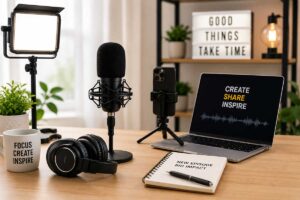 Budget Podcast Setup in Kenya