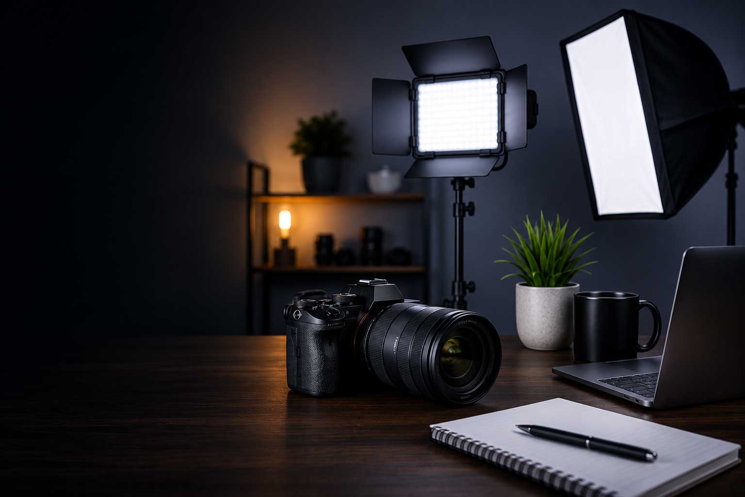 Camera or lighting first for content creators Kenya