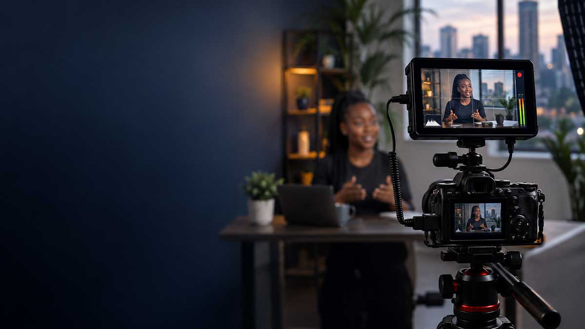 camera monitor for content creators in Kenya